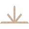 Ekena Millwork Saratoga Smooth Timber Gable Bracket, Douglas Fir, 84"W x 53"H x 3 1/2"D x 5 1/2"F, 15/12 Pitch GBW084X53X0406SAR00SDF - alternate 1